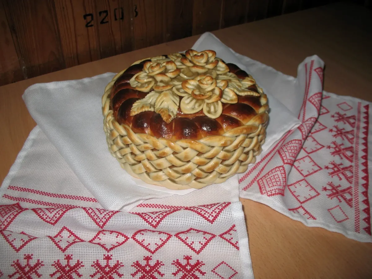 Хлеб на рушнике