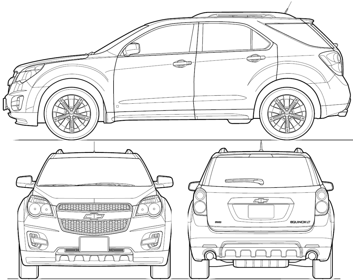 Toyota Land Cruiser 80 чертеж