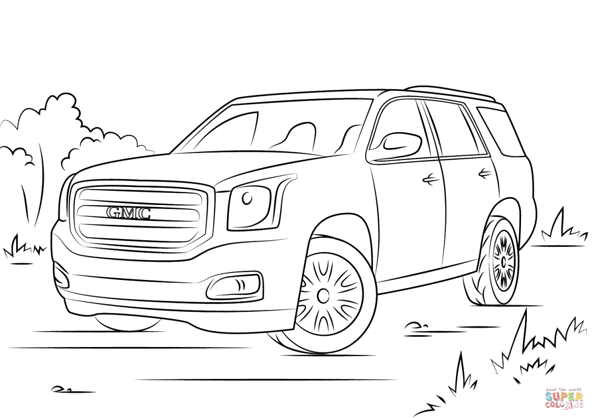 Раскраска Шевроле Каптива