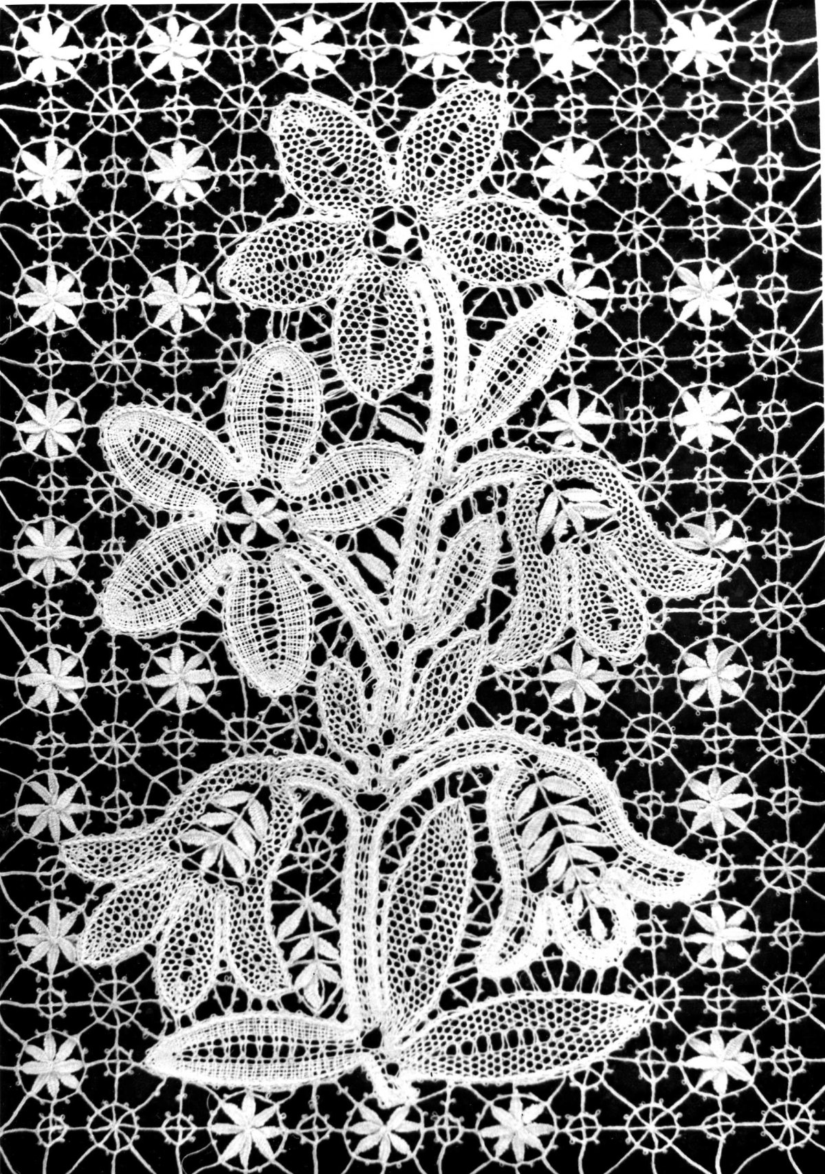 Колье Вологодское кружево сколок