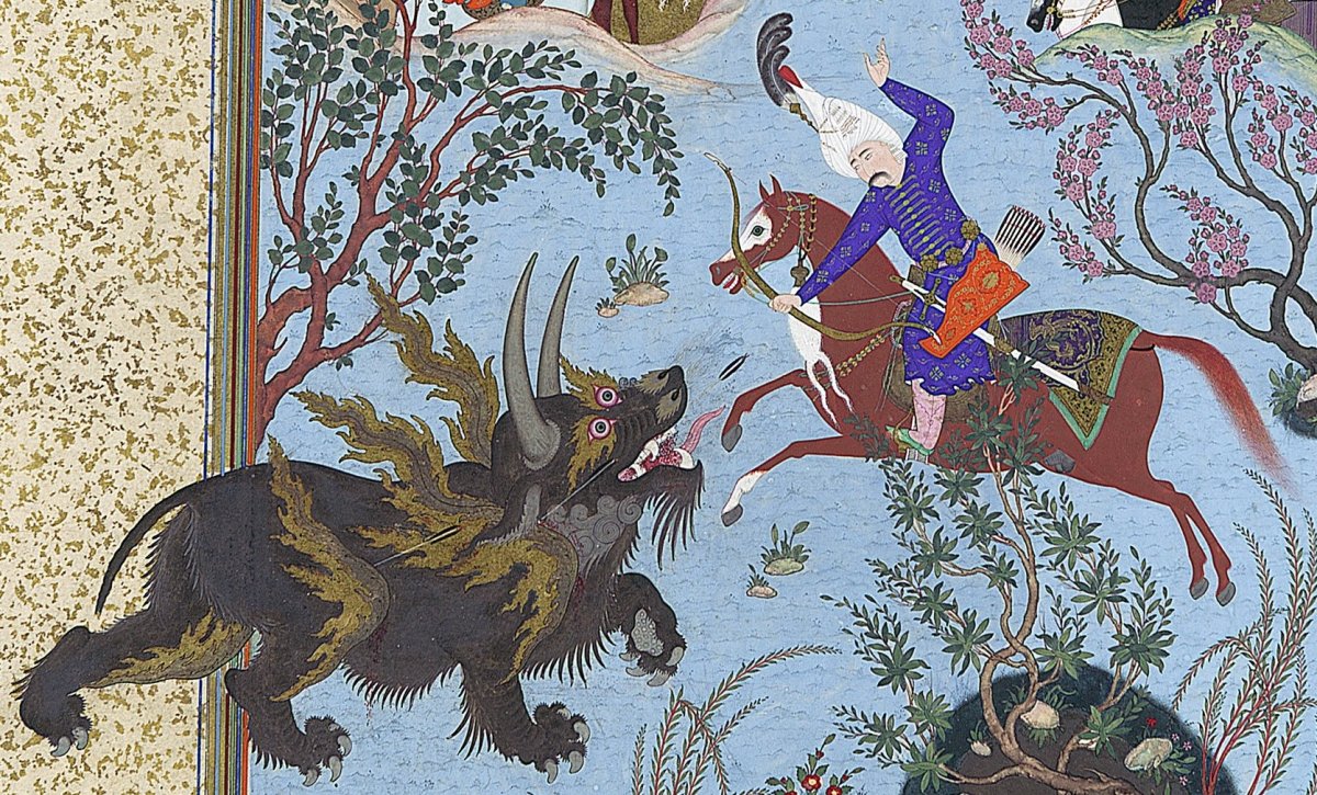 Персидская миниатюра Шахнаме