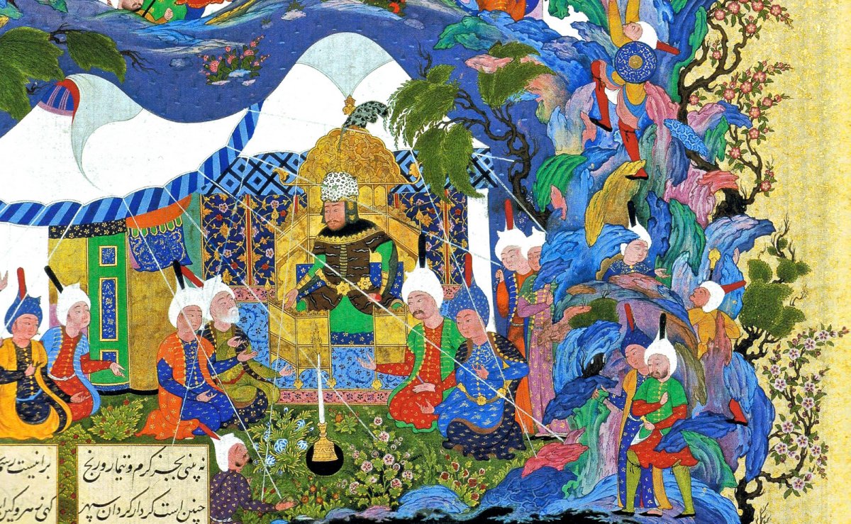 Шахнаме Фирдоуси миниатюра