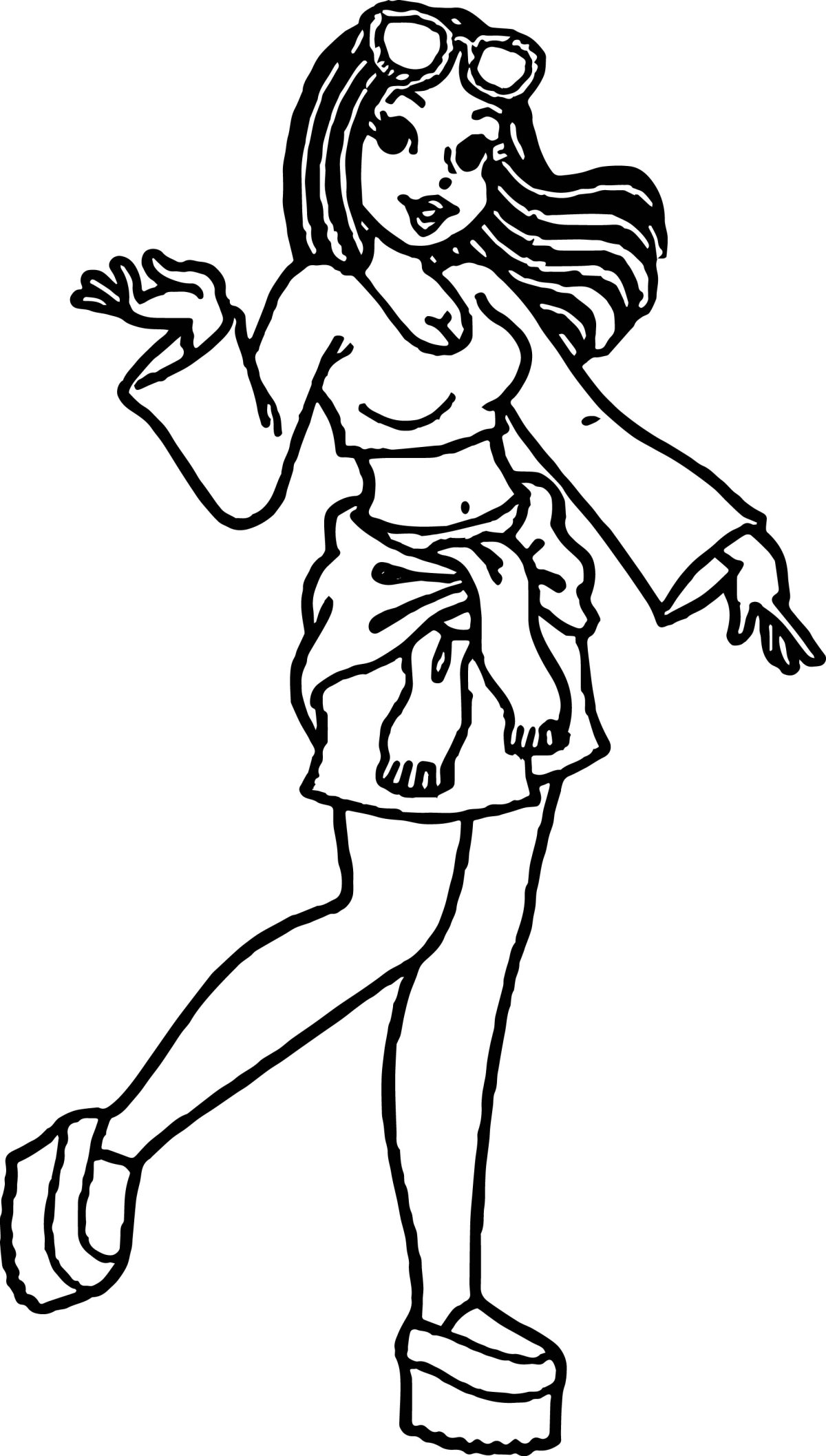 Тина раскраска