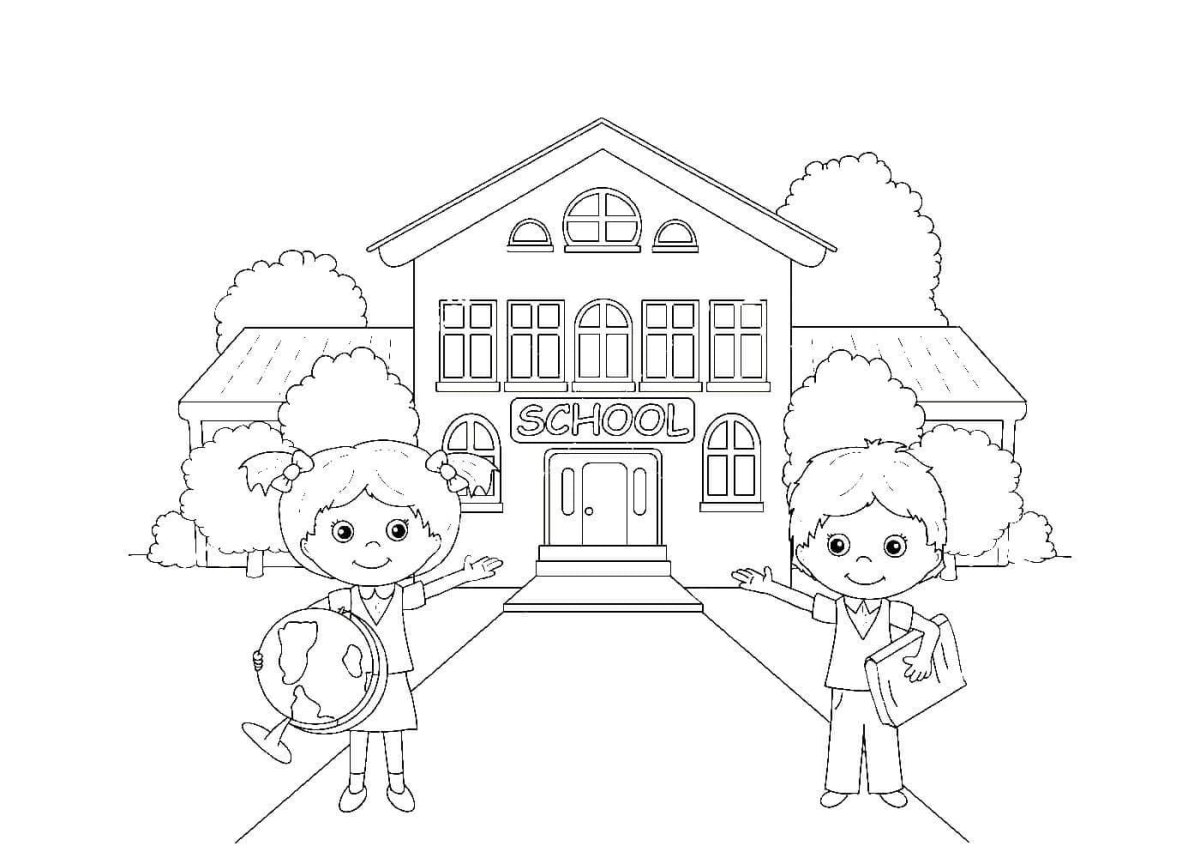 Воспитатель раскраска для детей