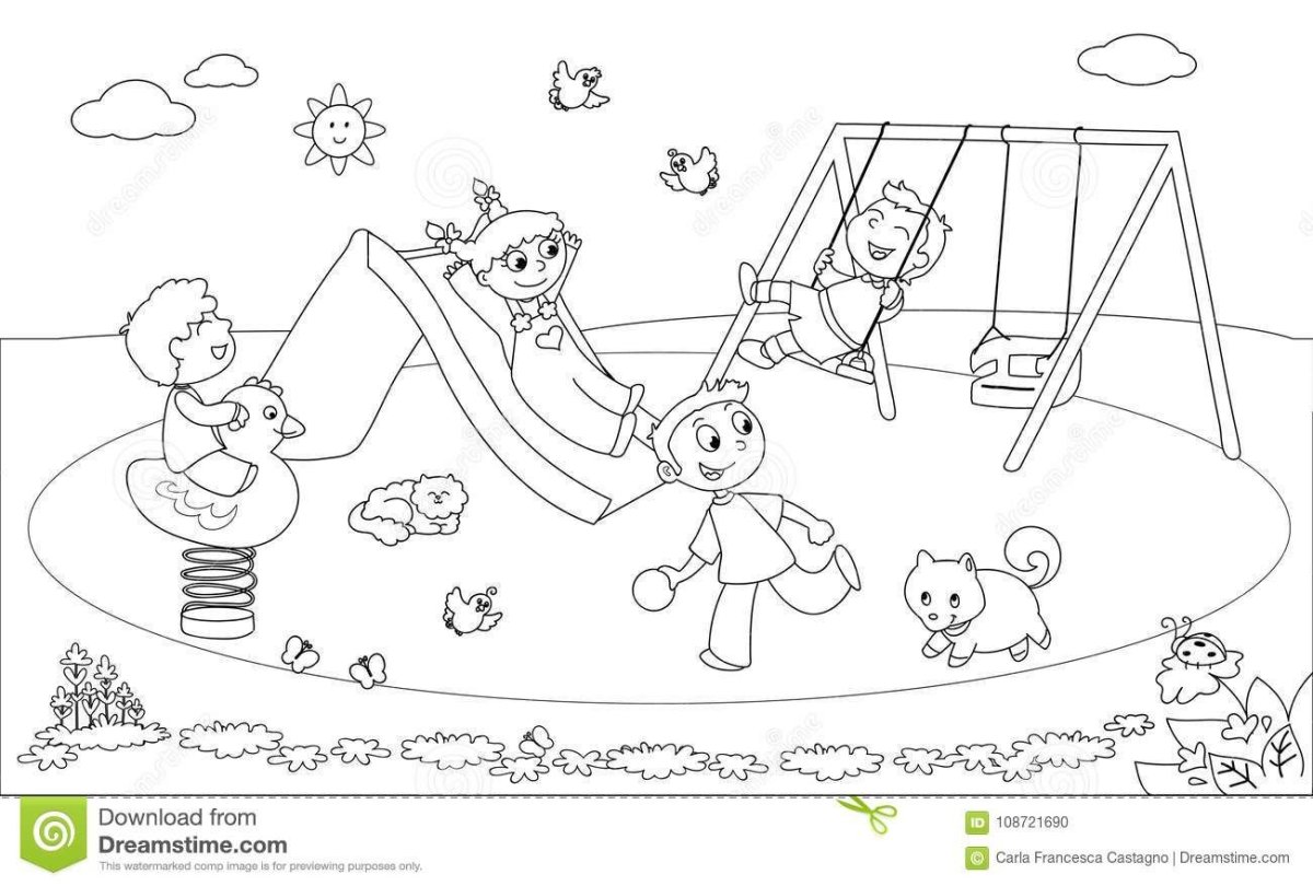 Раскраска вежливость для детей