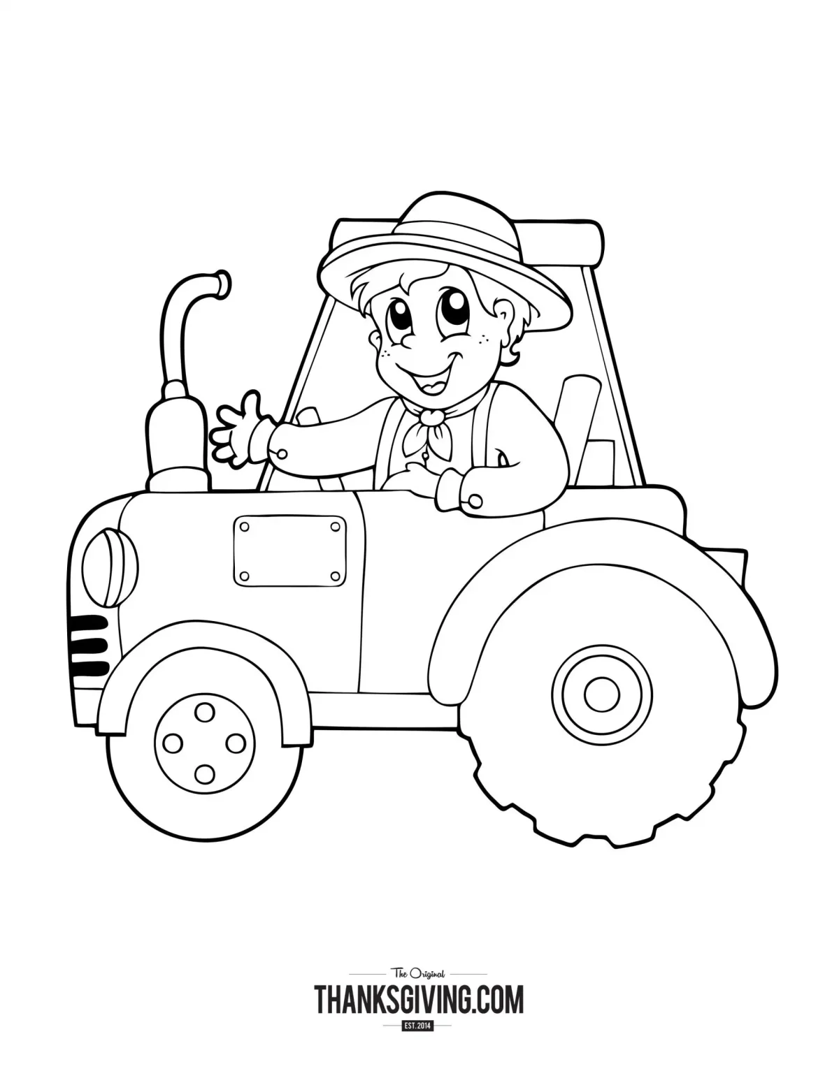 Фермер раскраска