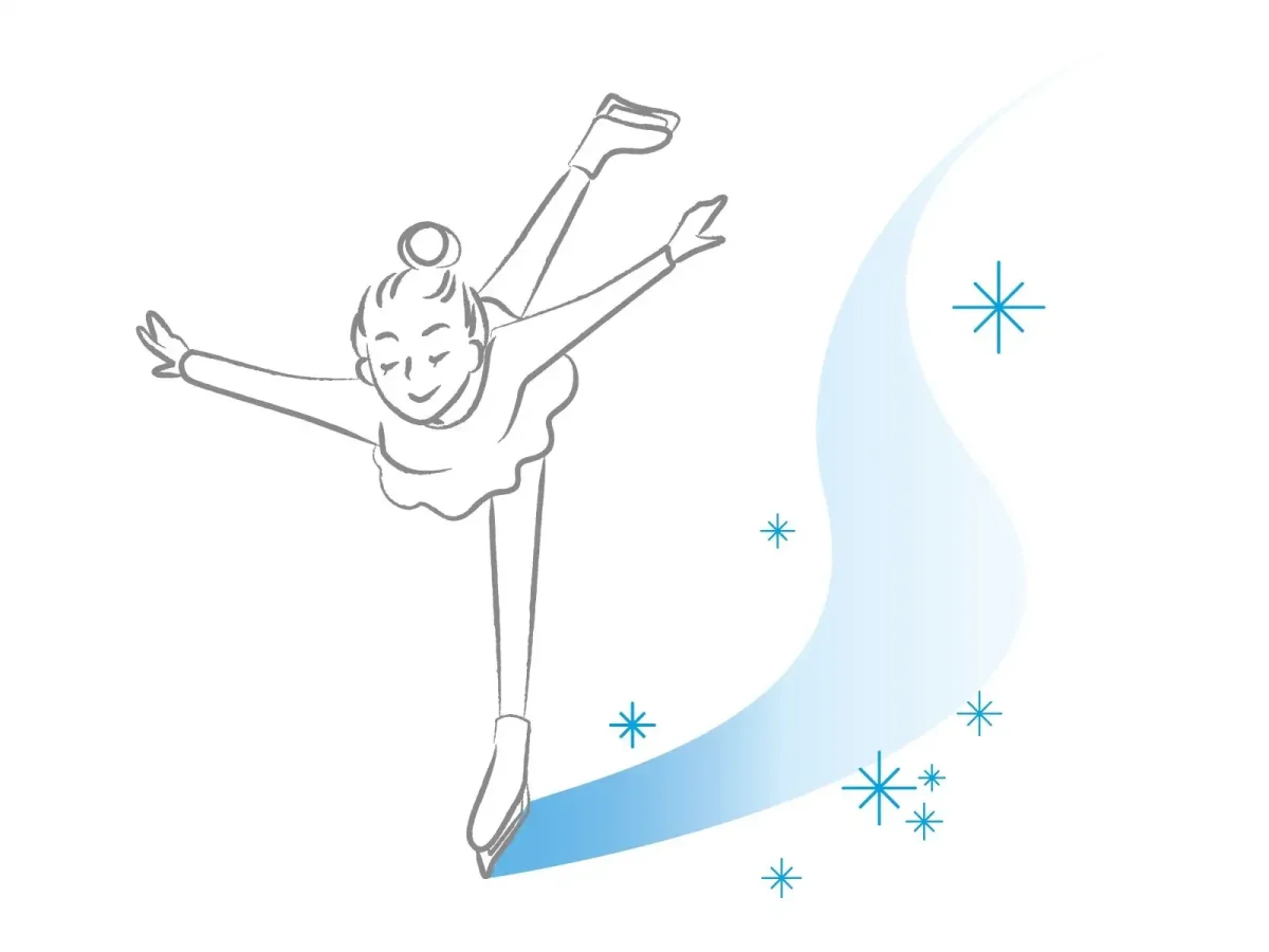 Фигурное катание рисунок