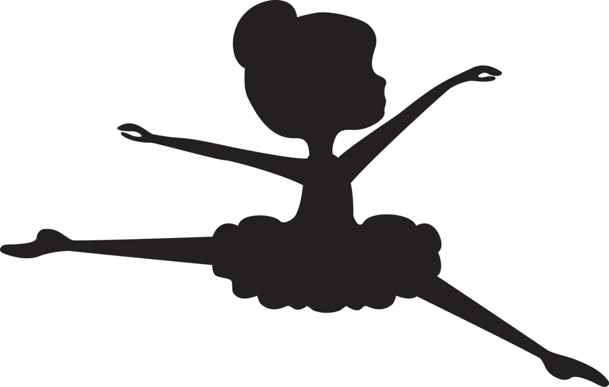 Балеринки трафареты для вырезания