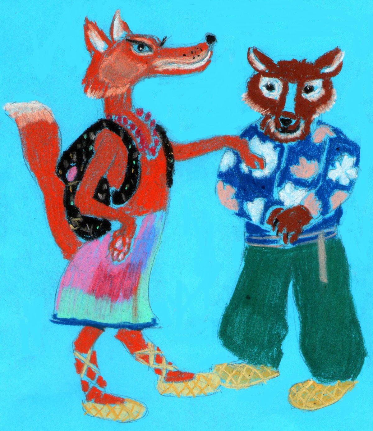 Иллюстрации Рачева к сказкам