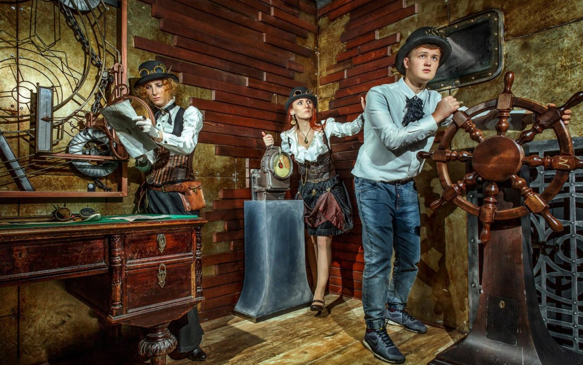 Стимпанк Капитан Немо