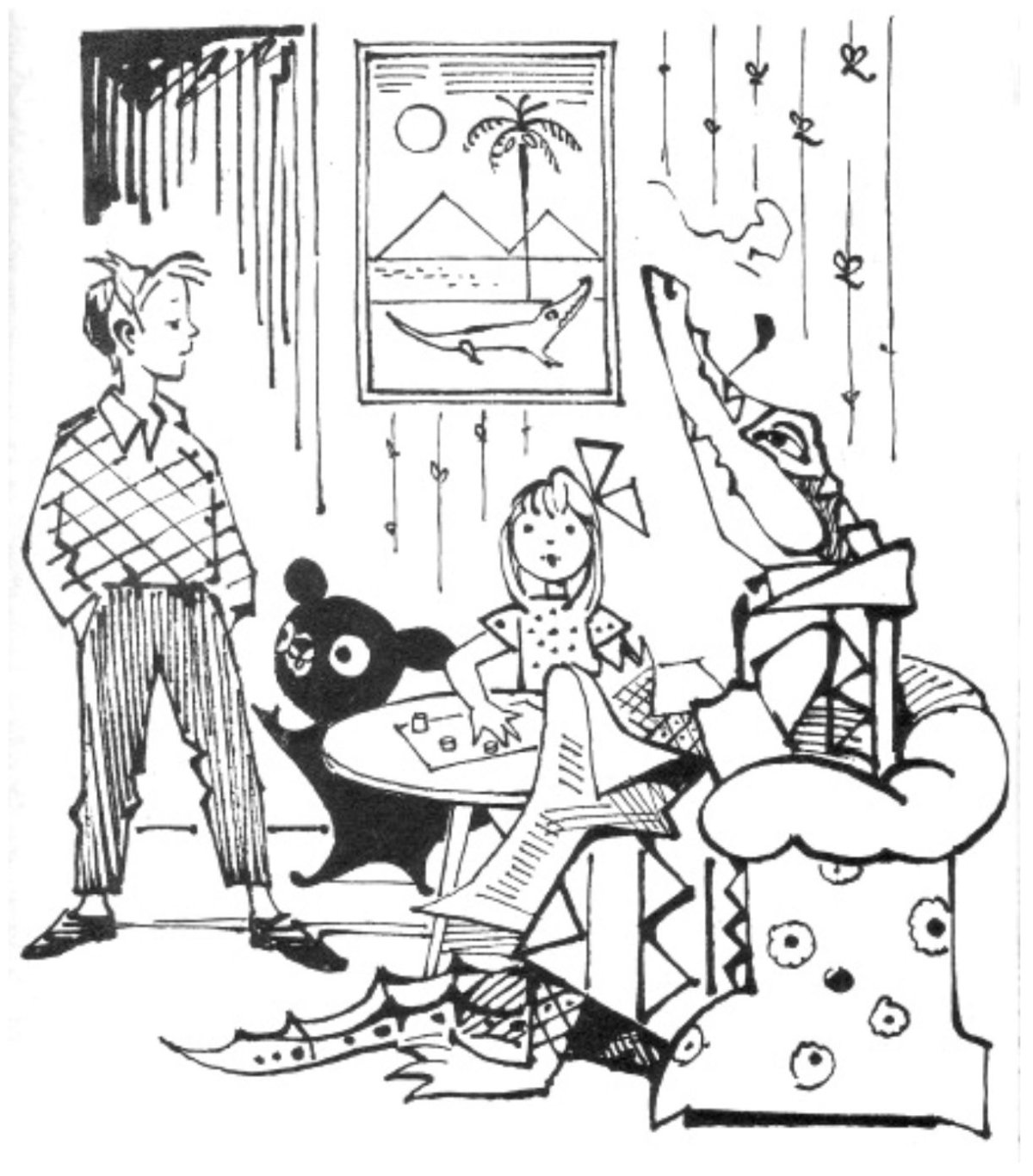 Избушка бабы яги раскраска