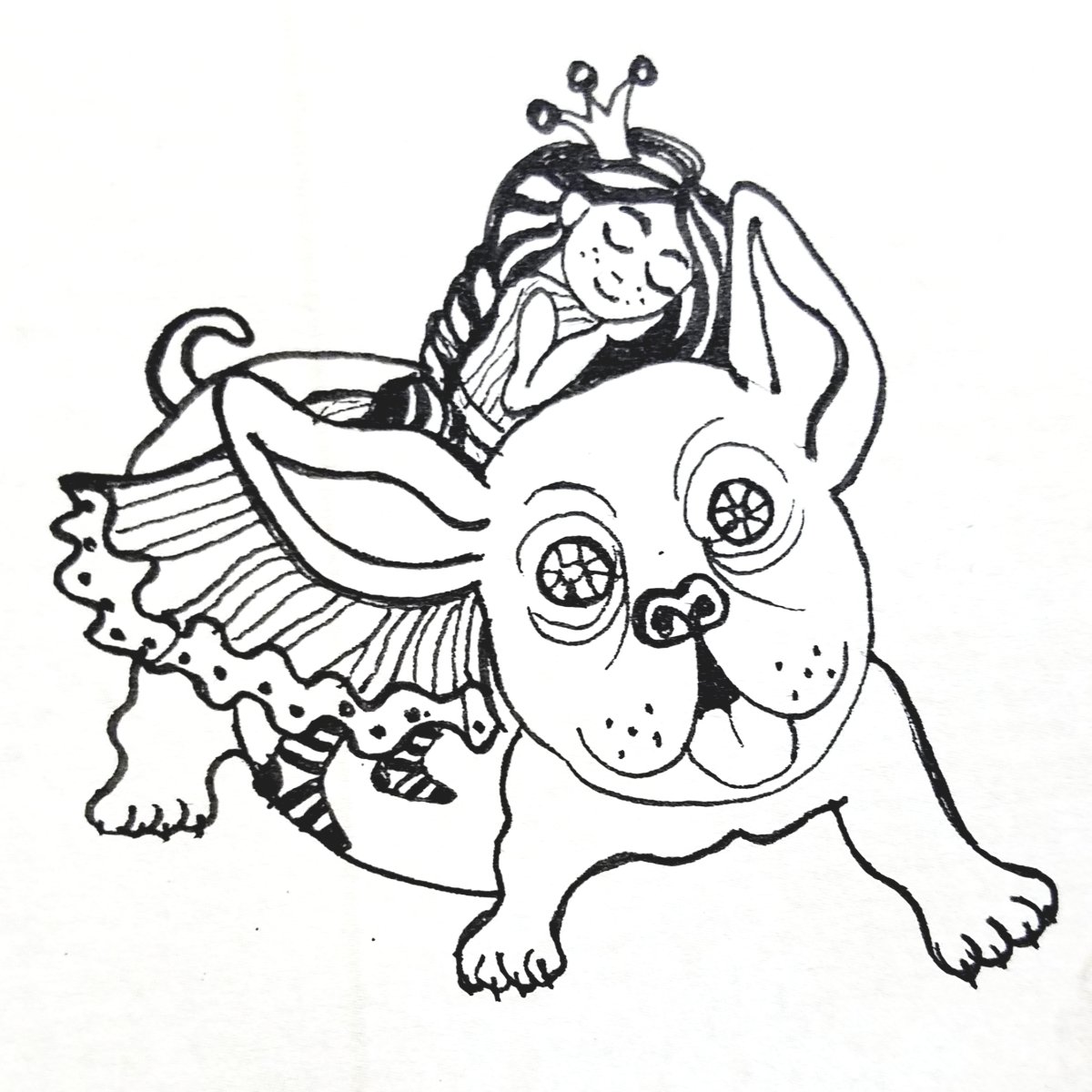 Рисунок к сказке огниво 2 класс