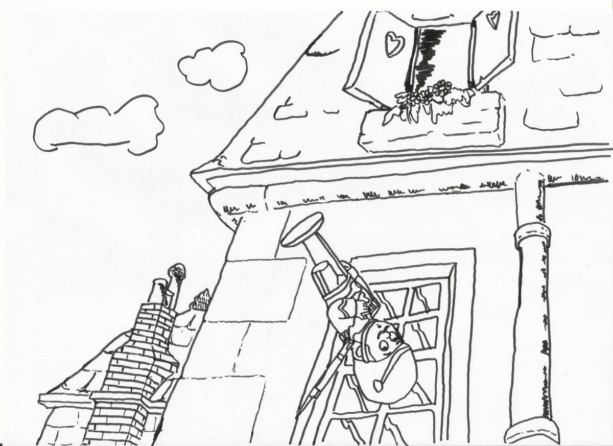 Раскраска. Игрушки