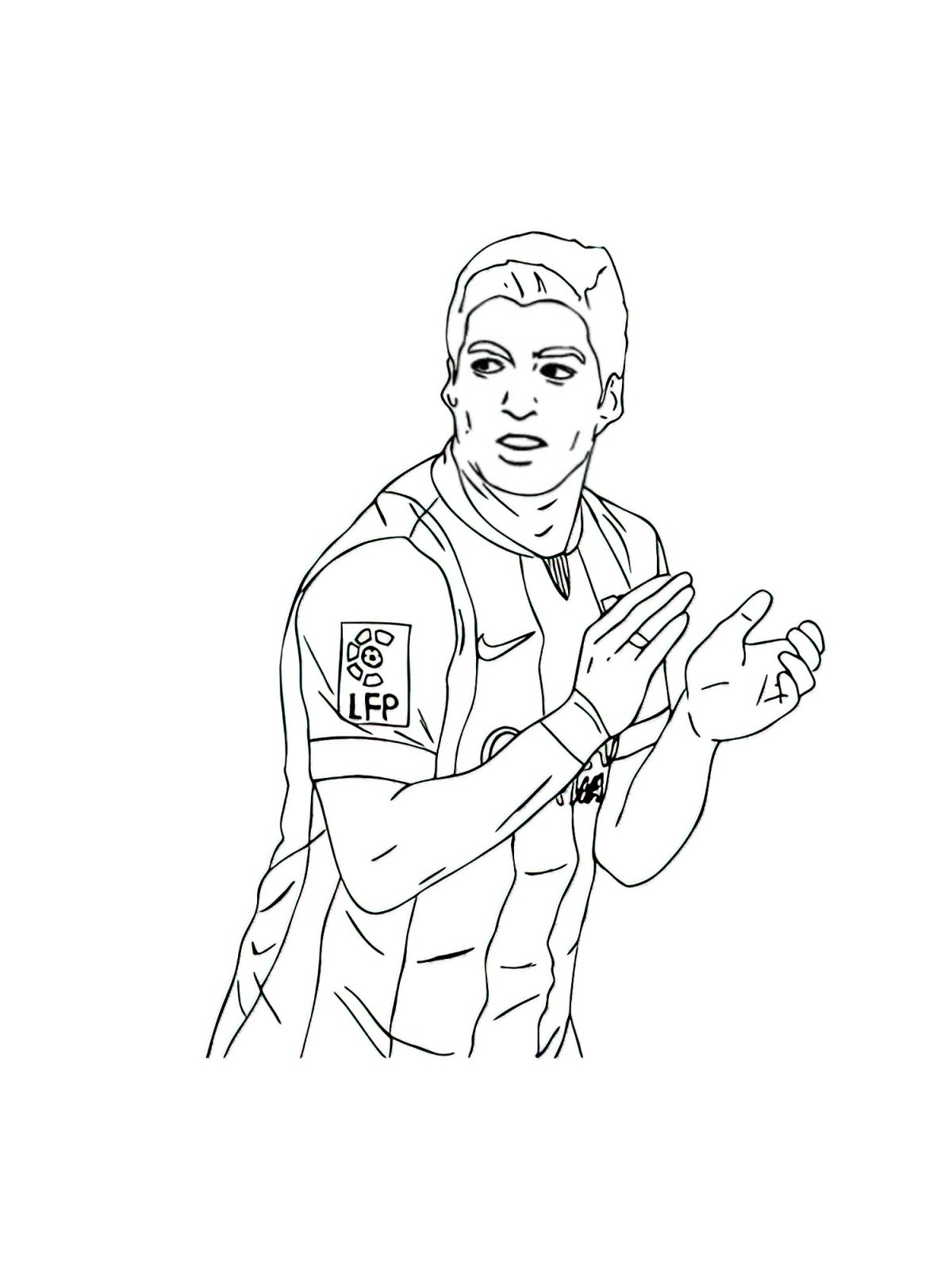 Раскраски Мухаммед Салах