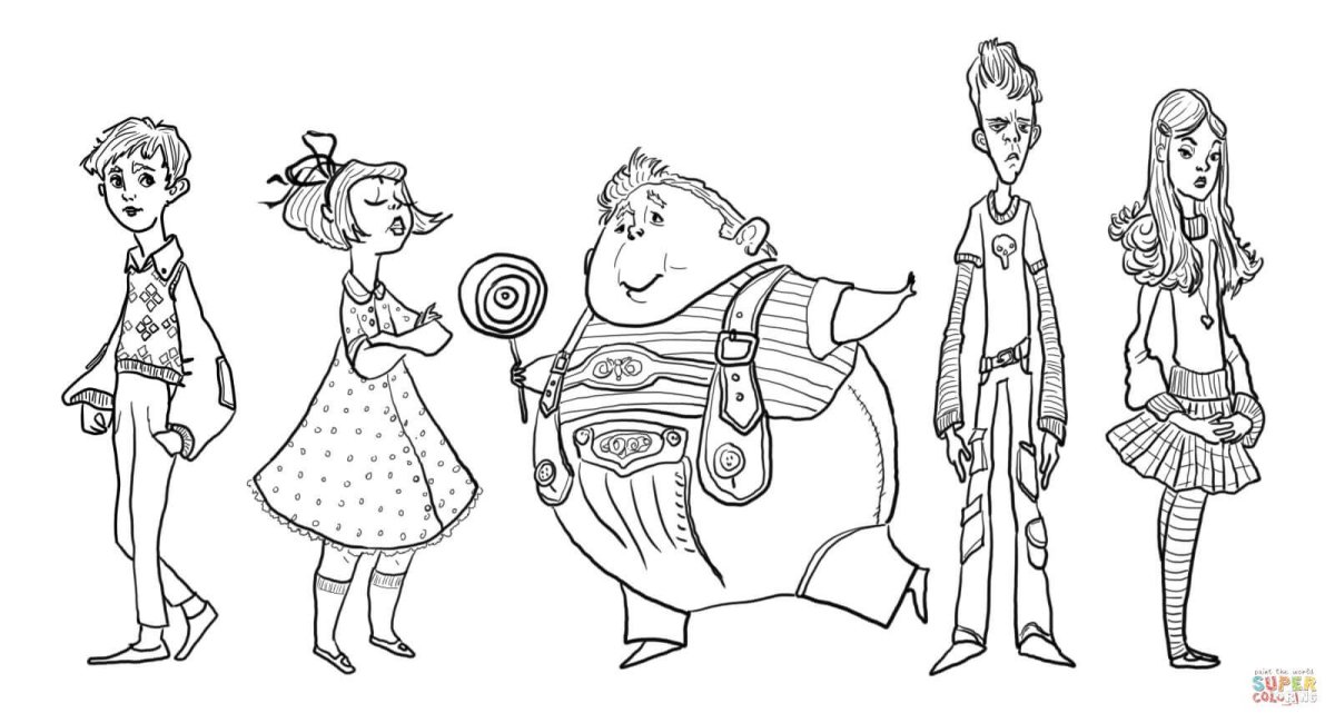 Дудлинг Алиса в стране чудес