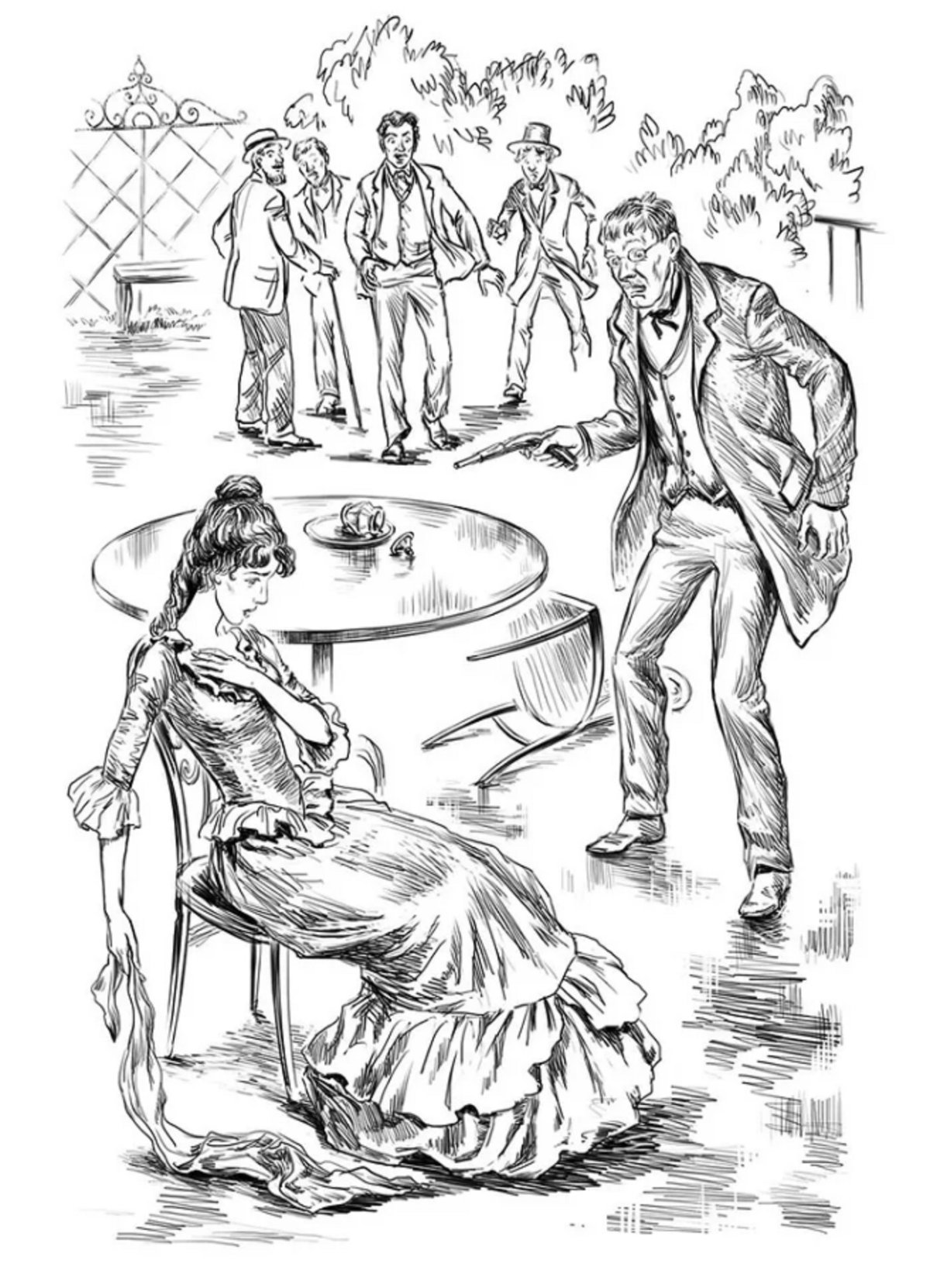 Бесприданница иллюстрации