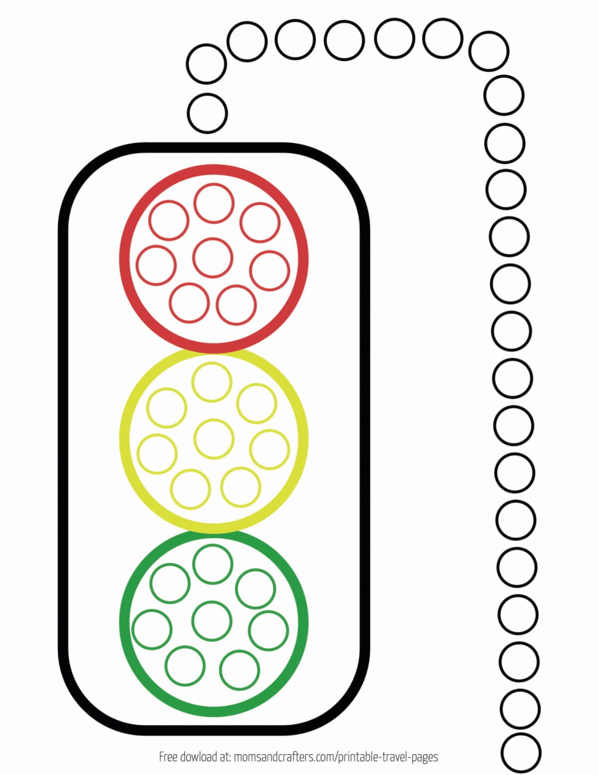 Светофор без цветов