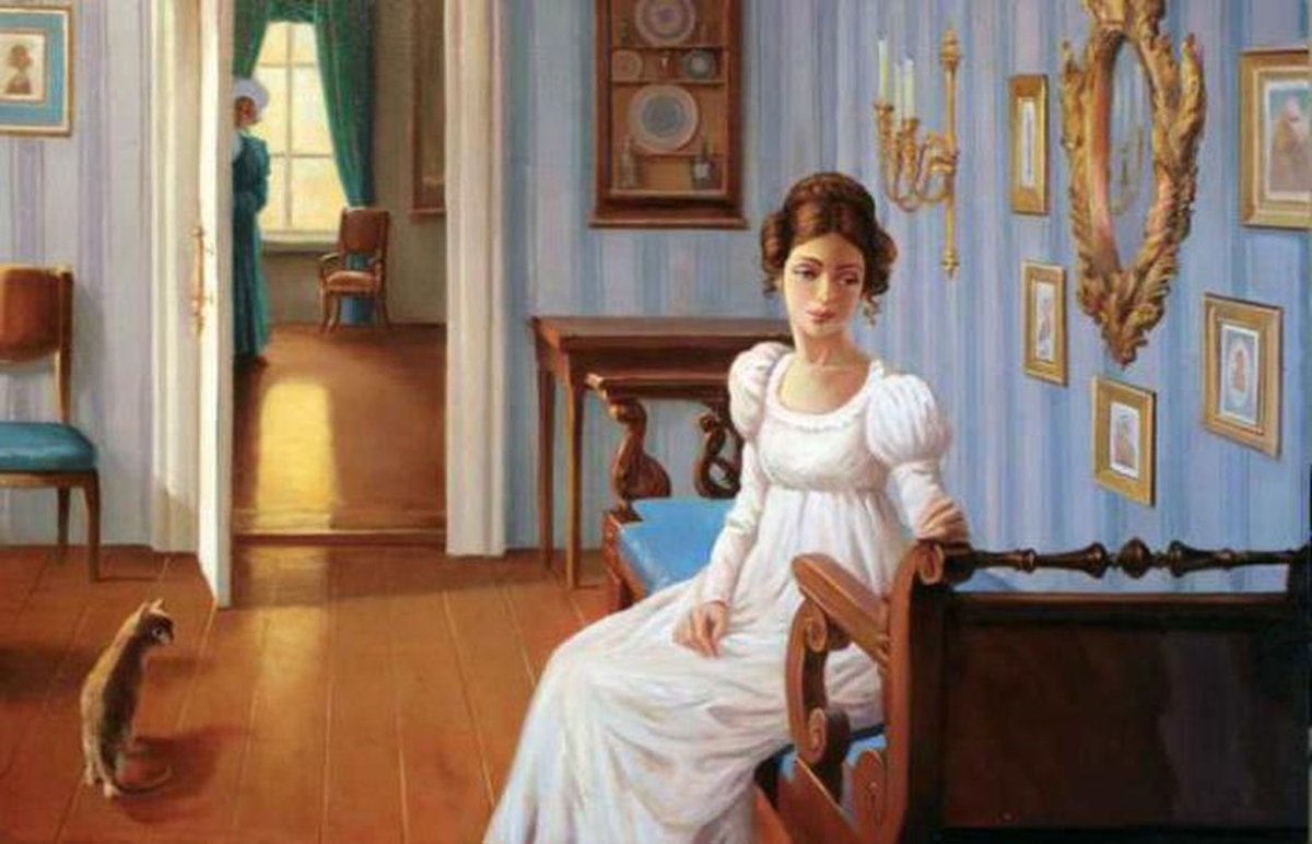 Иллюстрации муж и жена ретро