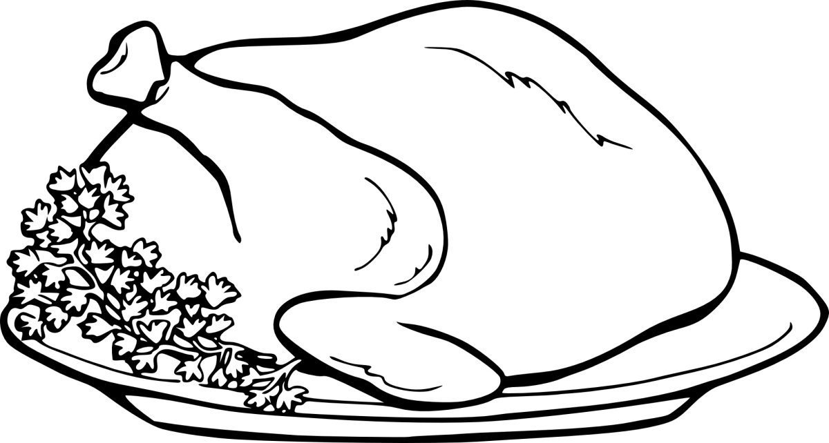 Еда раскраска для детей