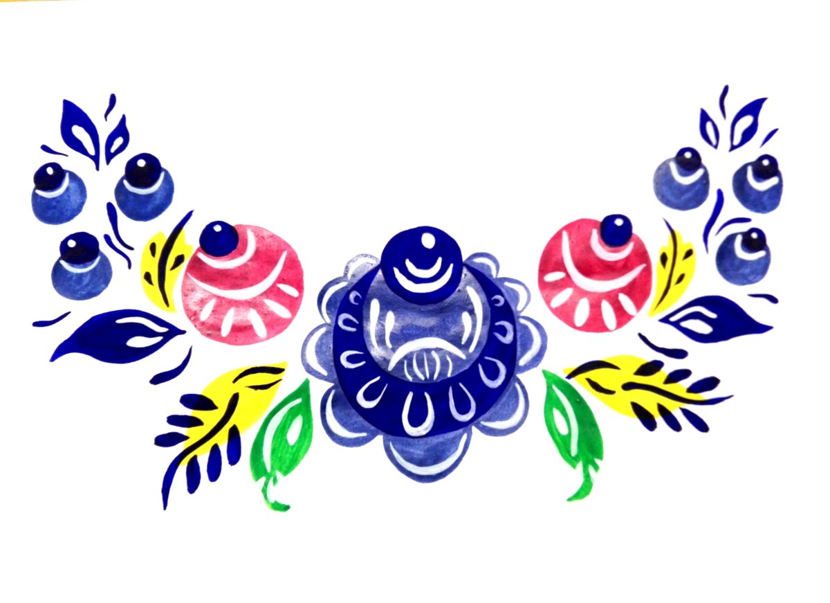 Городецкая роспись