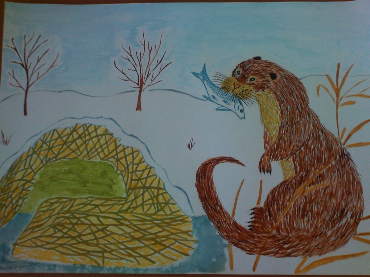 Заяц на прозрачном фоне