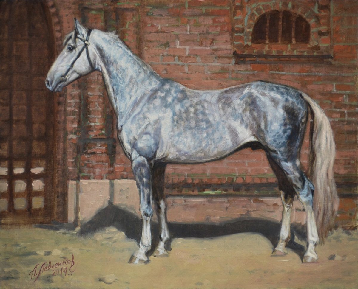 Орловский рысак картина