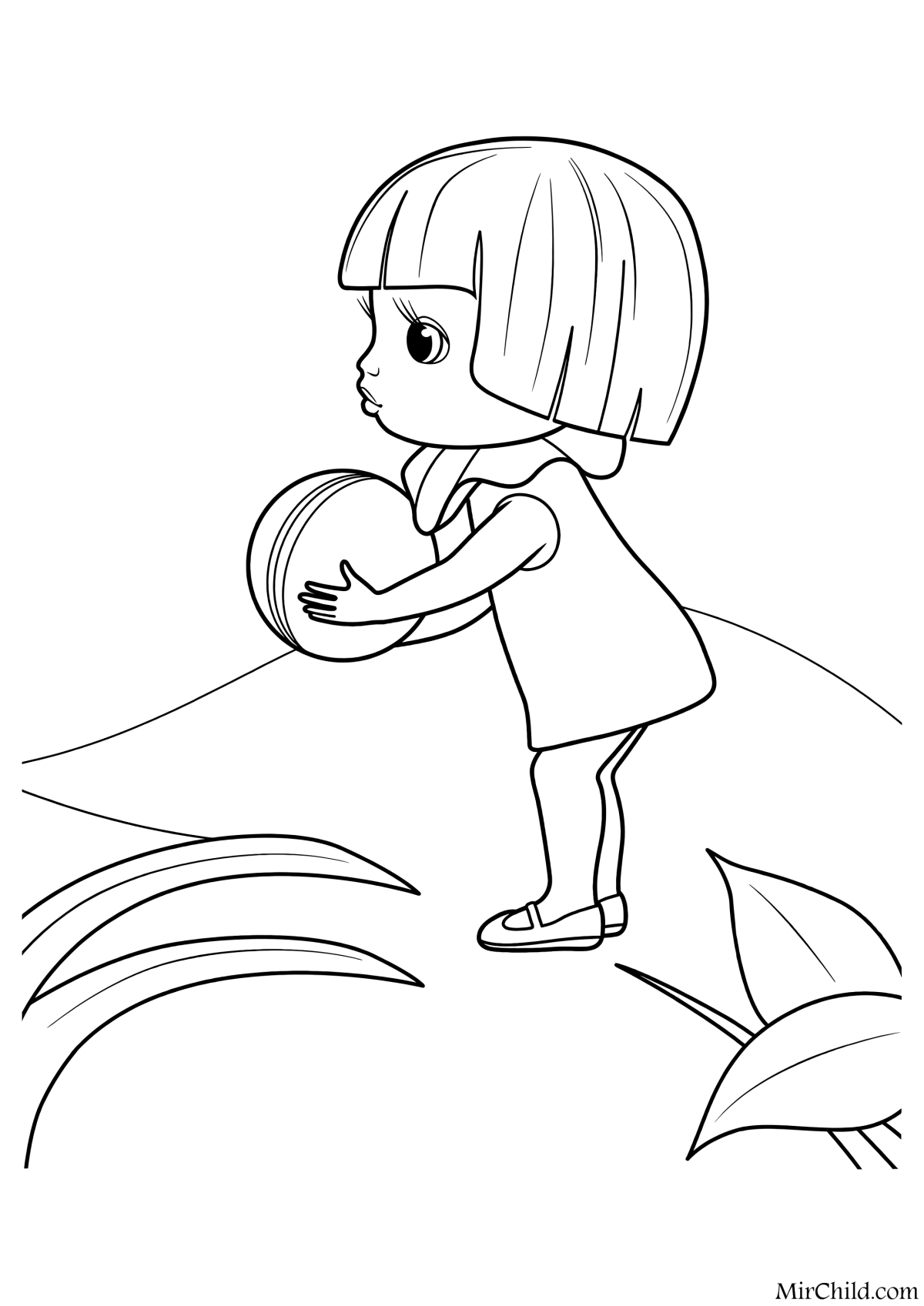 Незнайка раскраска