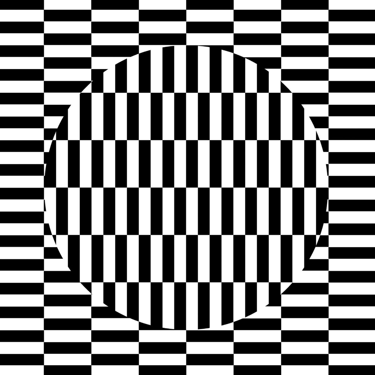 Оптическая иллюзия паттерн