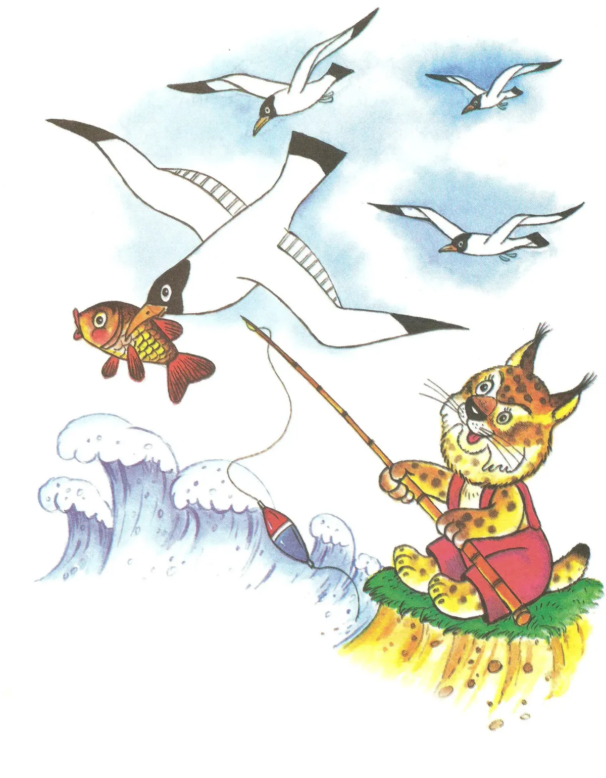 Чайка стихи для детей