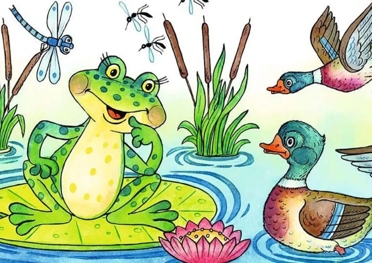 Сказка лягушка путешественница