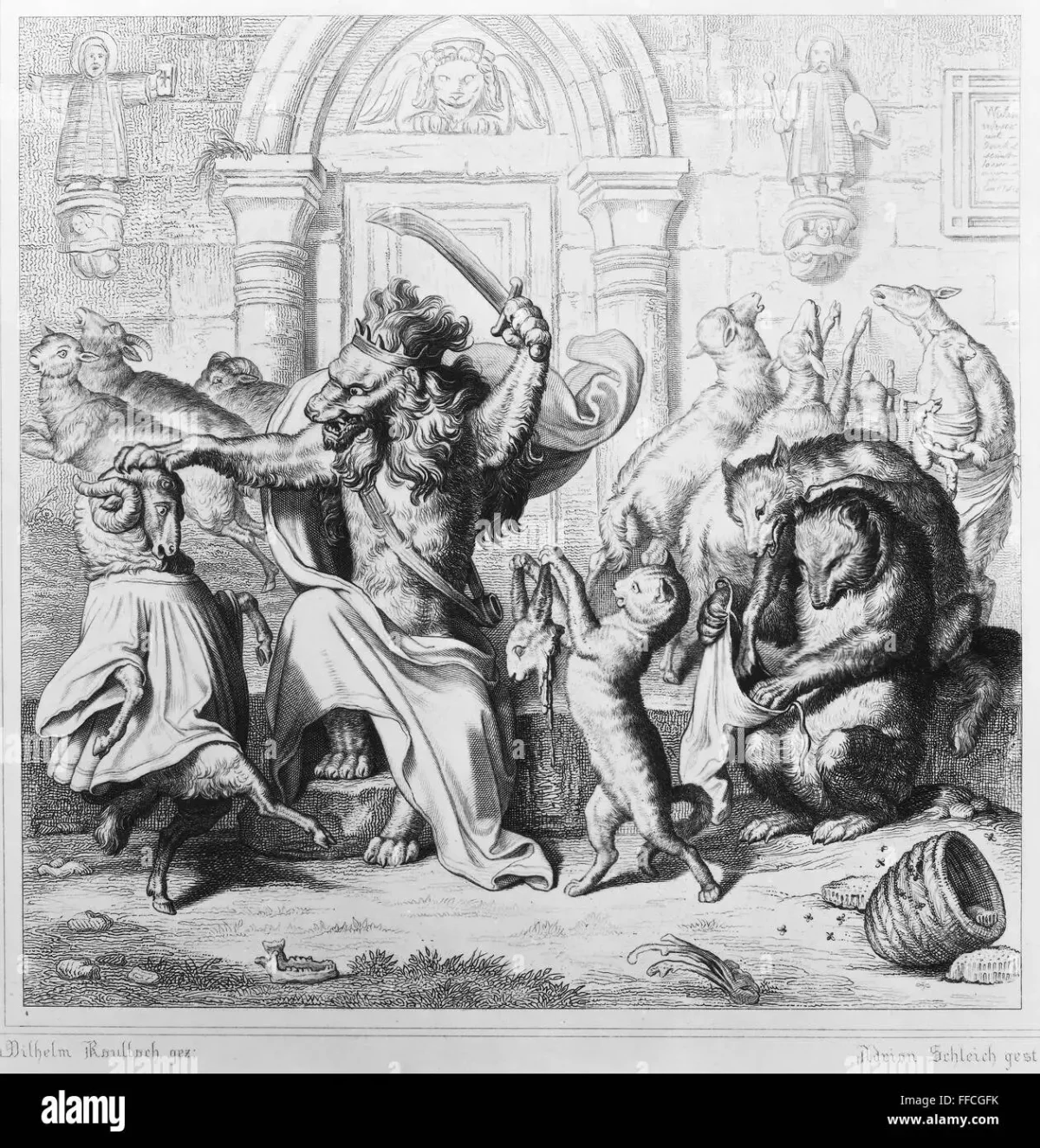 Иоганна Вольфганга гёте "Рейнеке Лис"