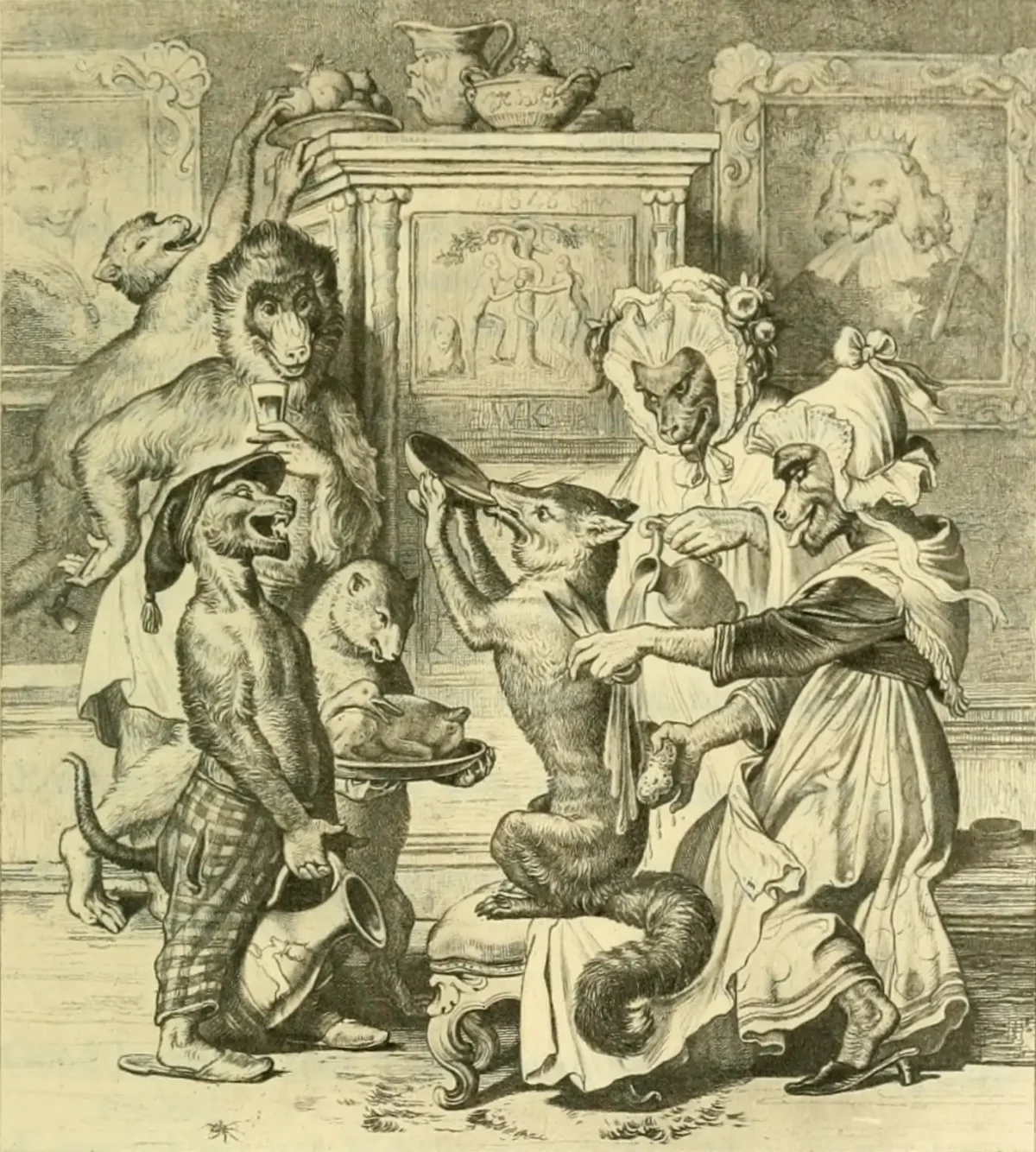 Вильгельм фон Каульбах Рейнеке Лис