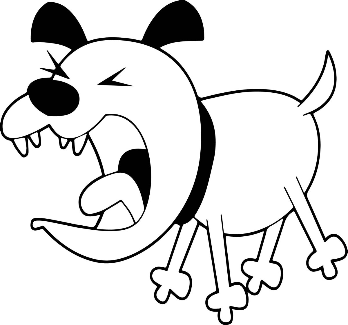 Лай собаки для детей