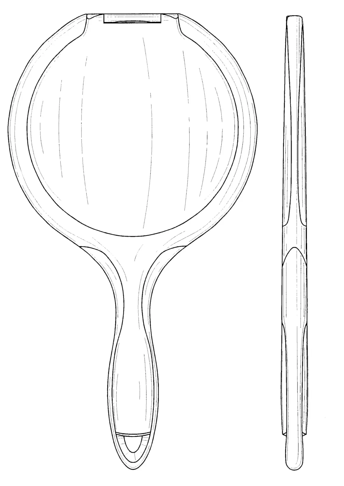 Зеркало раскраска