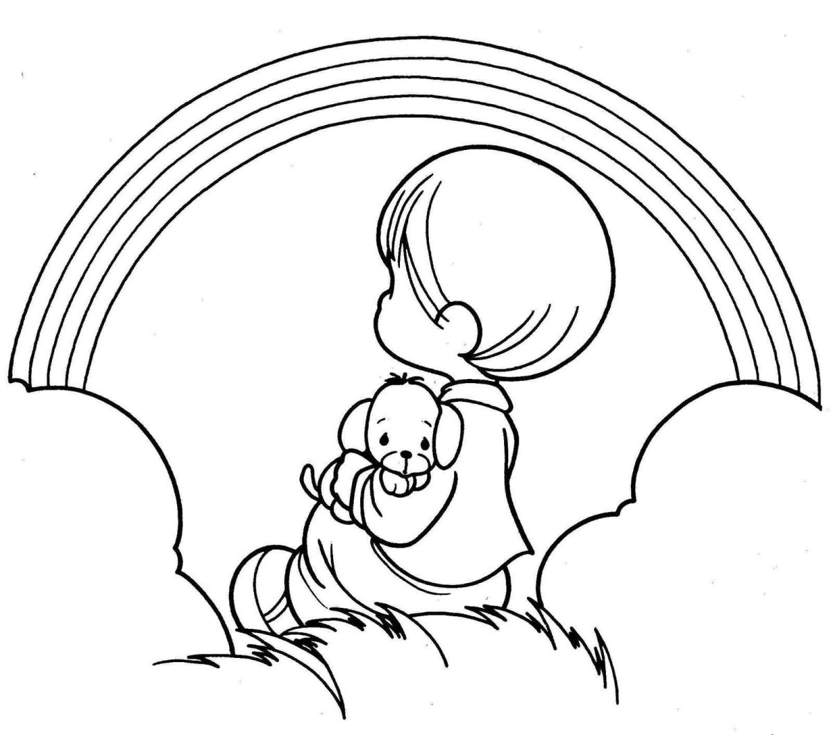 Дети раскраска для детей