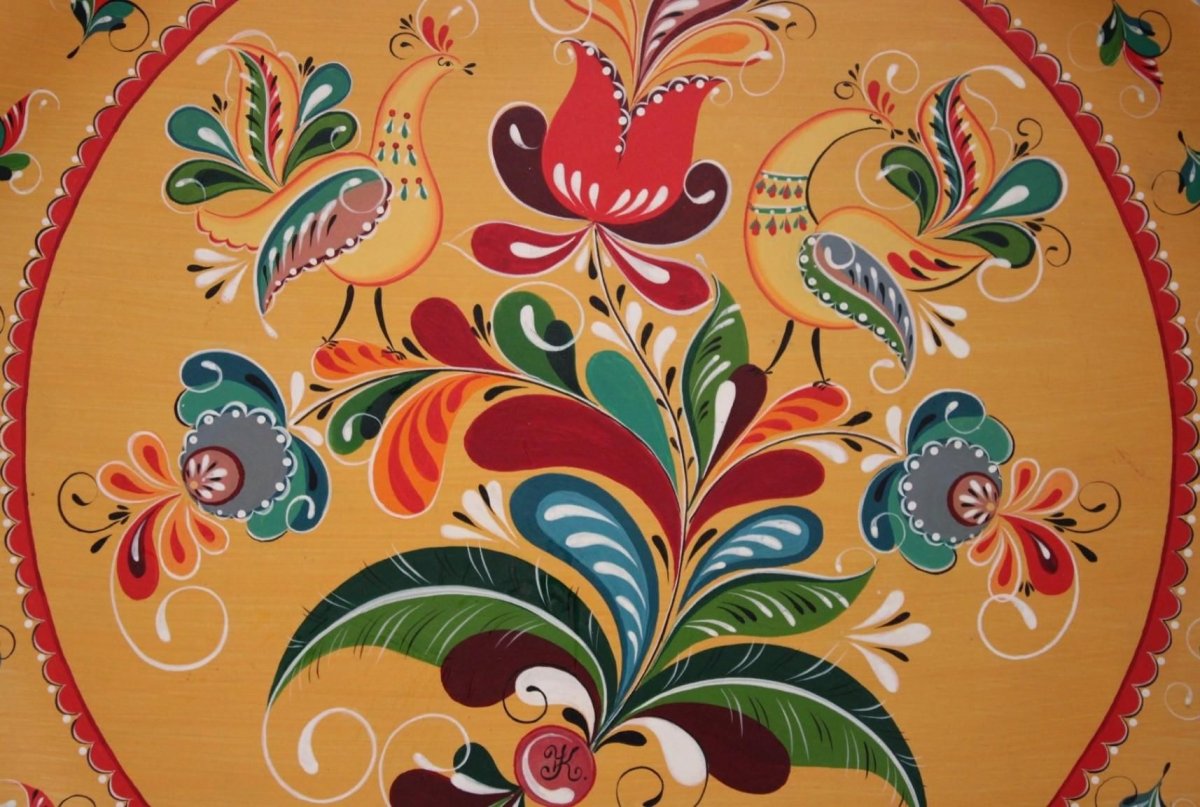 Хохлома узор