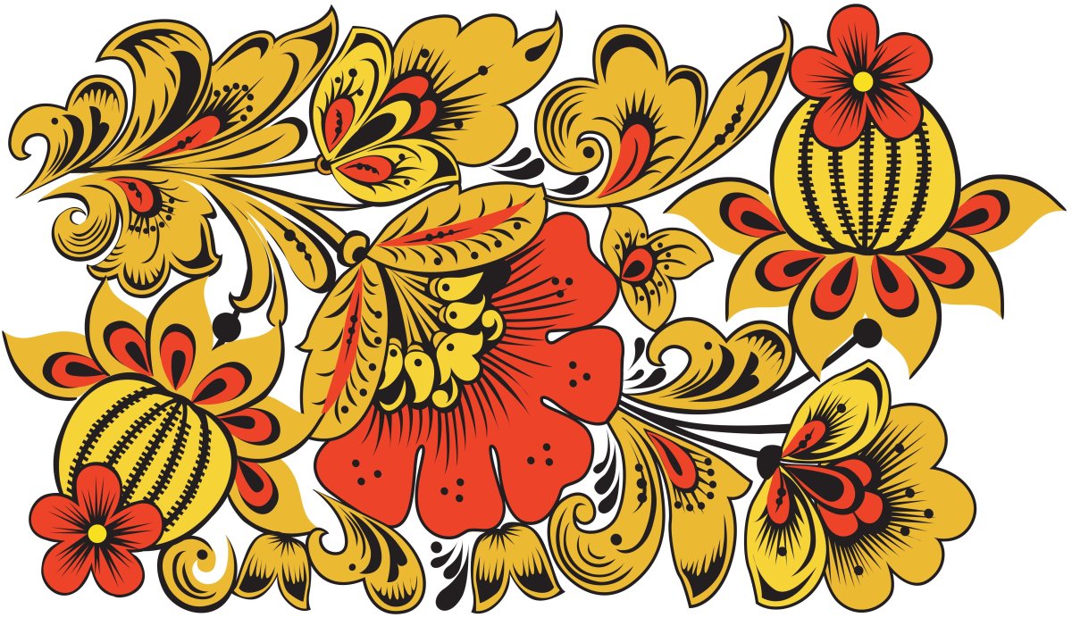 Верховая Хохлома Зинаида Голубева