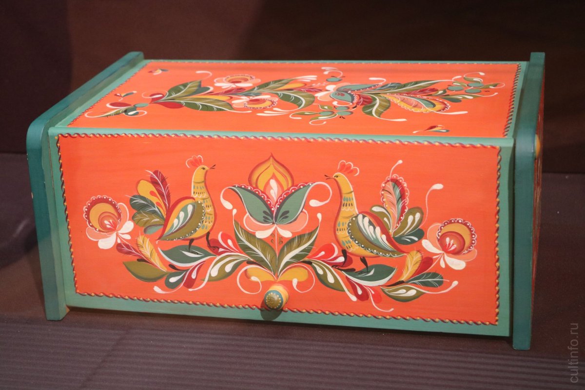 Орнаментная роспись Гжель