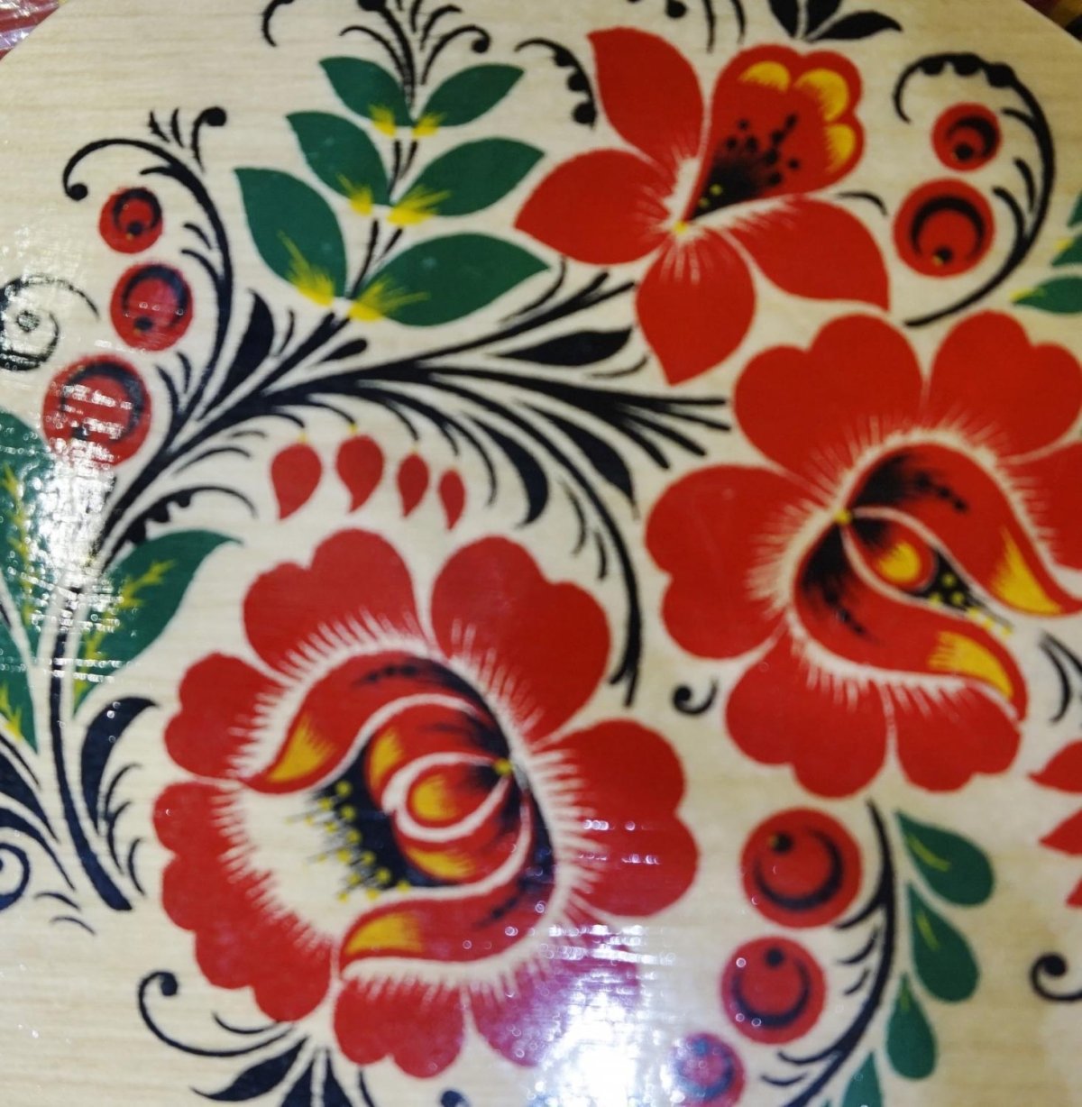 Рисование в стиле Гжель