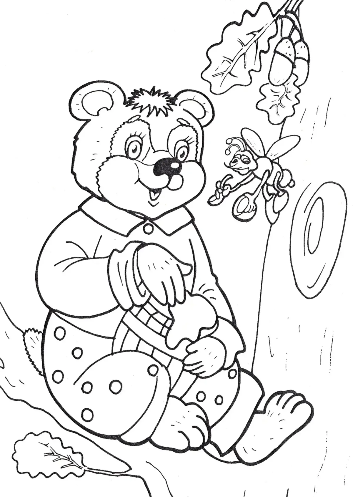 Винни пух Дисней раскраска для детей