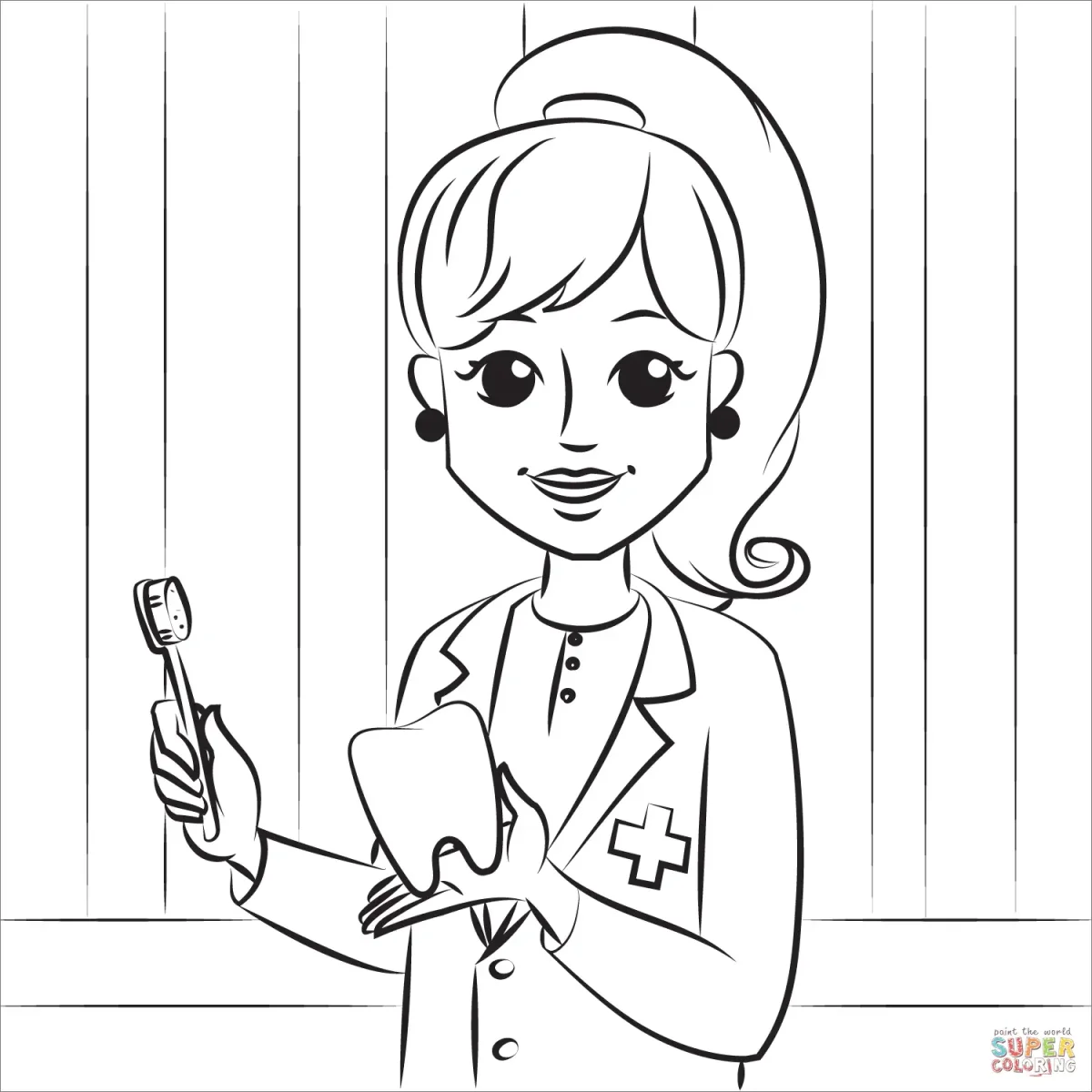 Раскраска уколы для детей