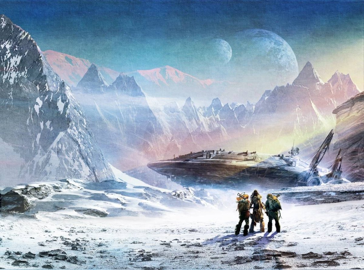 Поселок Кир Булычев арт