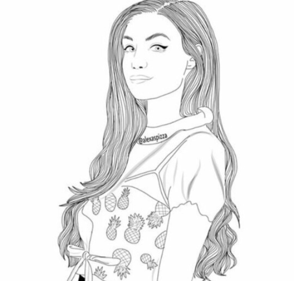 Рисунки для взрослых девочек