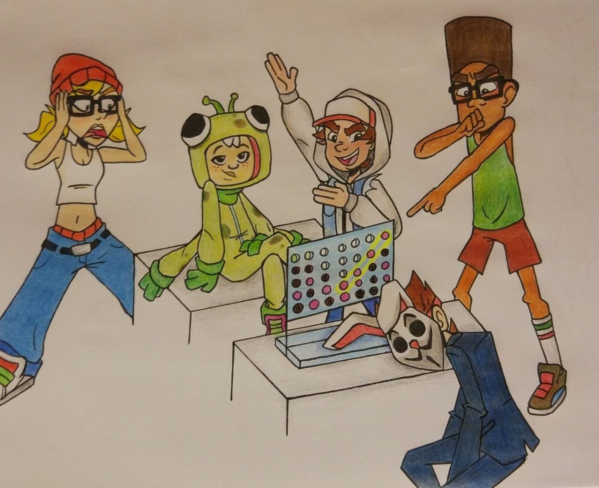 Сабвей сёрф Джейк и трики