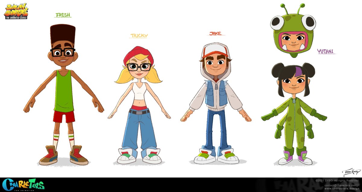 Сабвей Серферс мультик Джейк