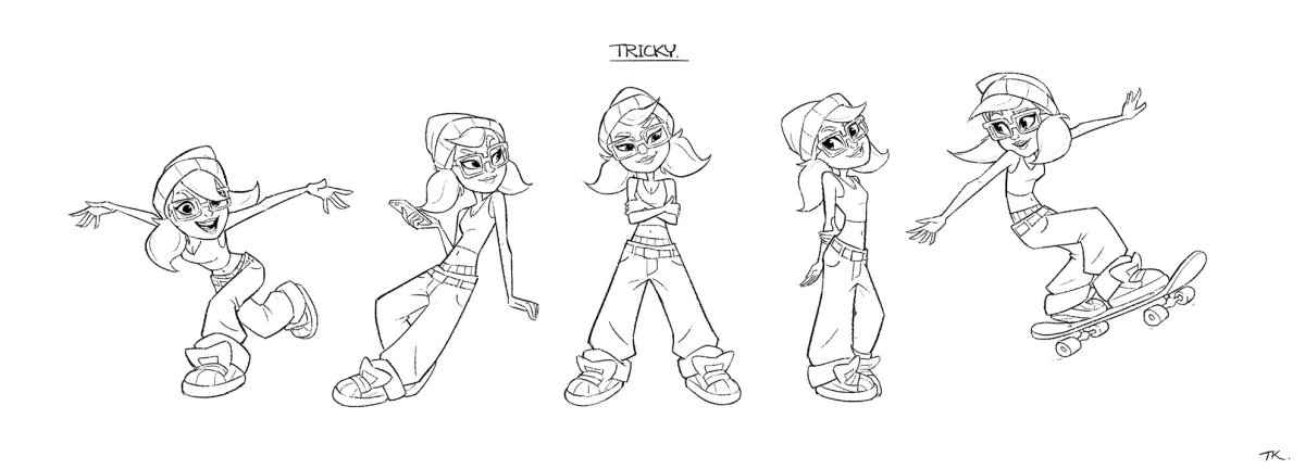 Сабвей Серферс мультсериал tricky