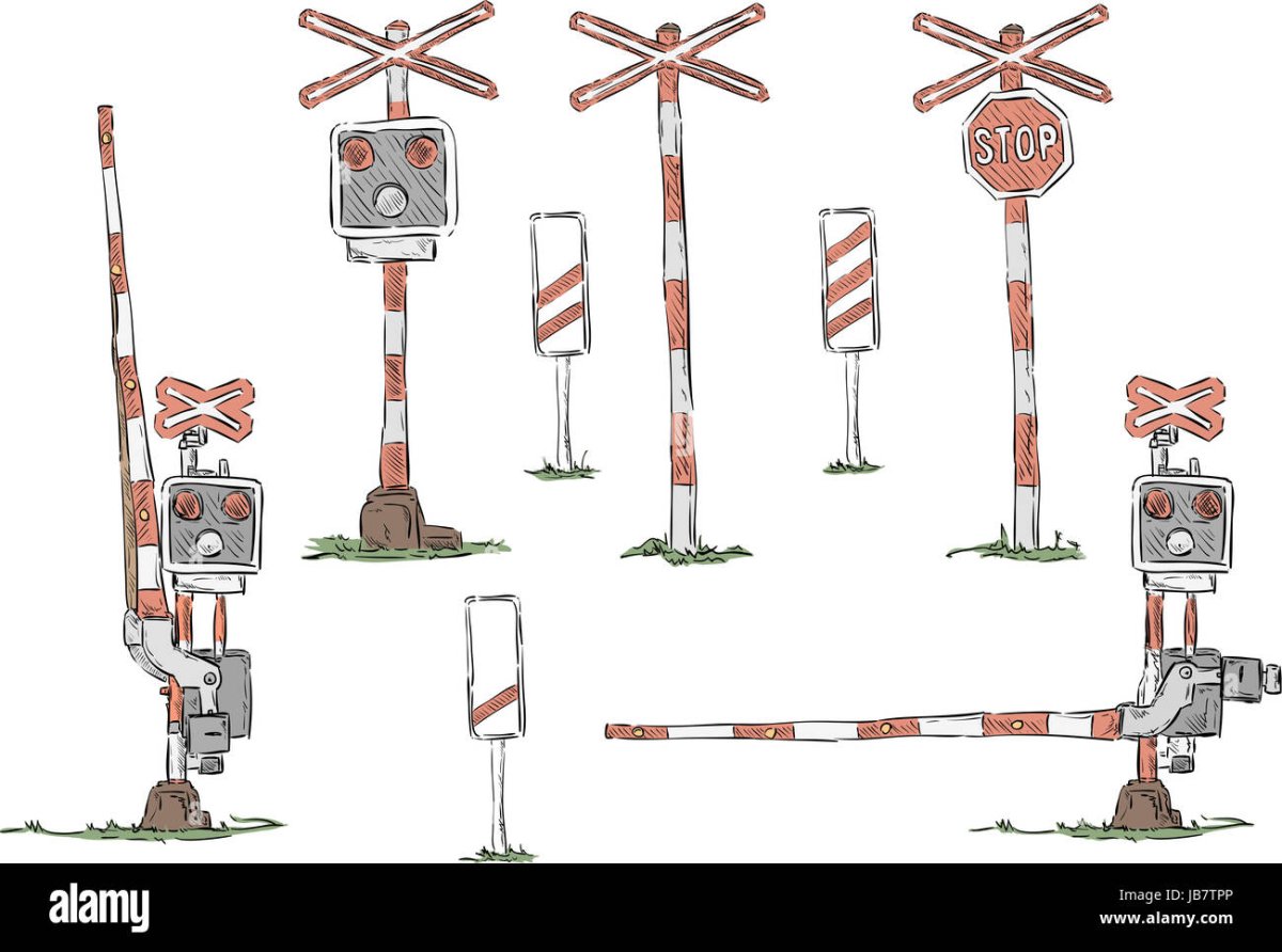 Семафор Железнодорожный вектор