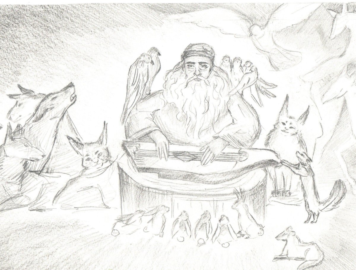 Раскраска Калевала