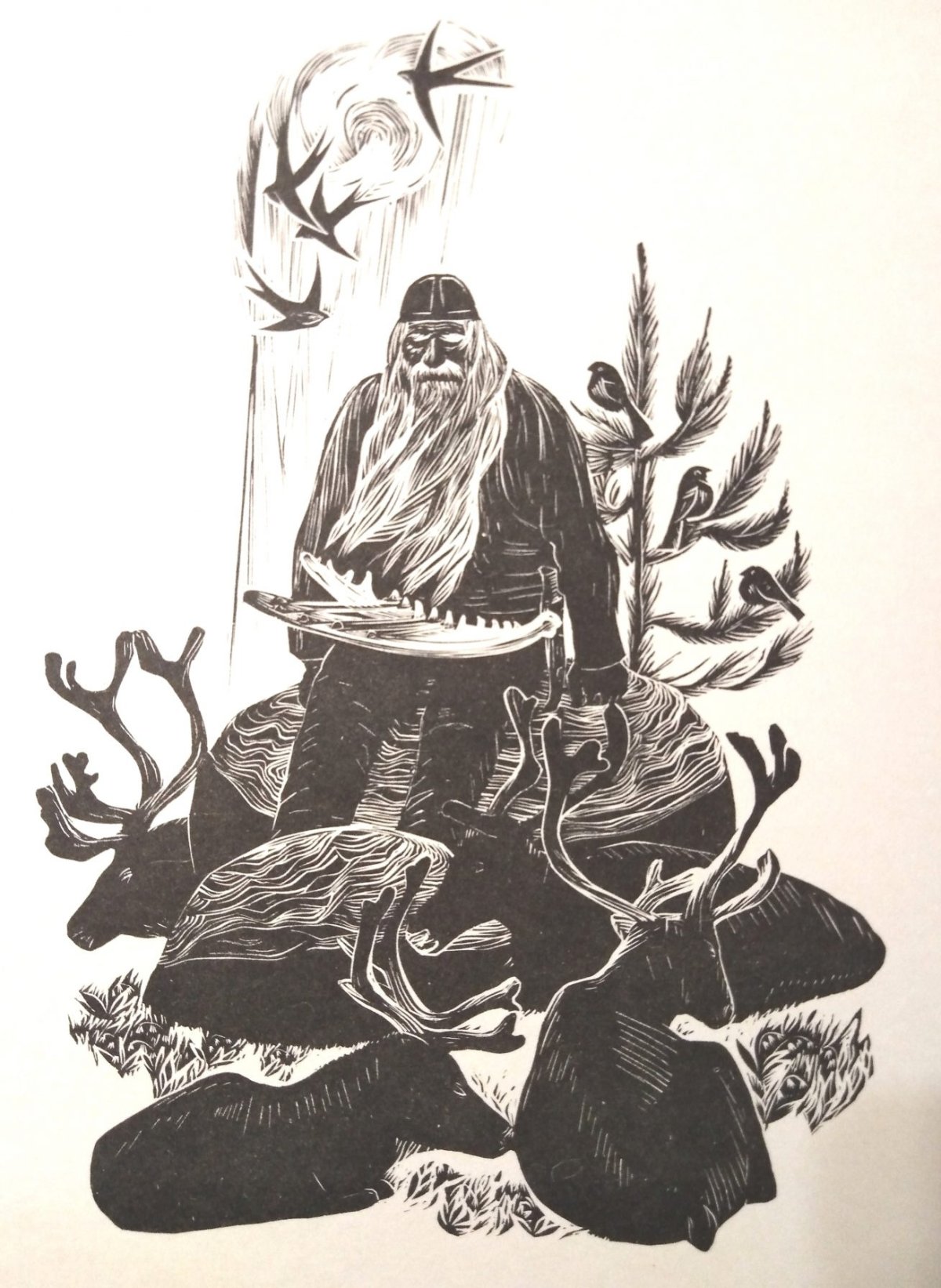 Калевала иллюстрации Графика