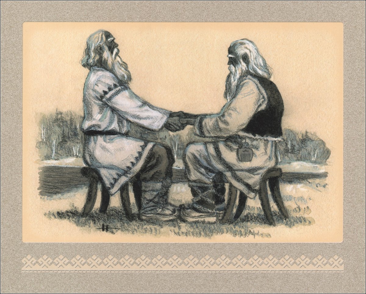 Орнамент Графика Калевала